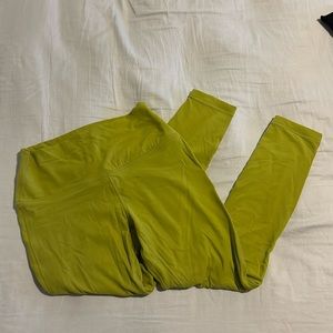 Lululemon Align size 8 Yellow Pear